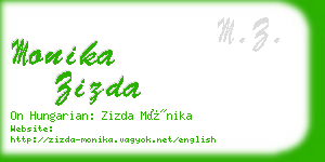 monika zizda business card